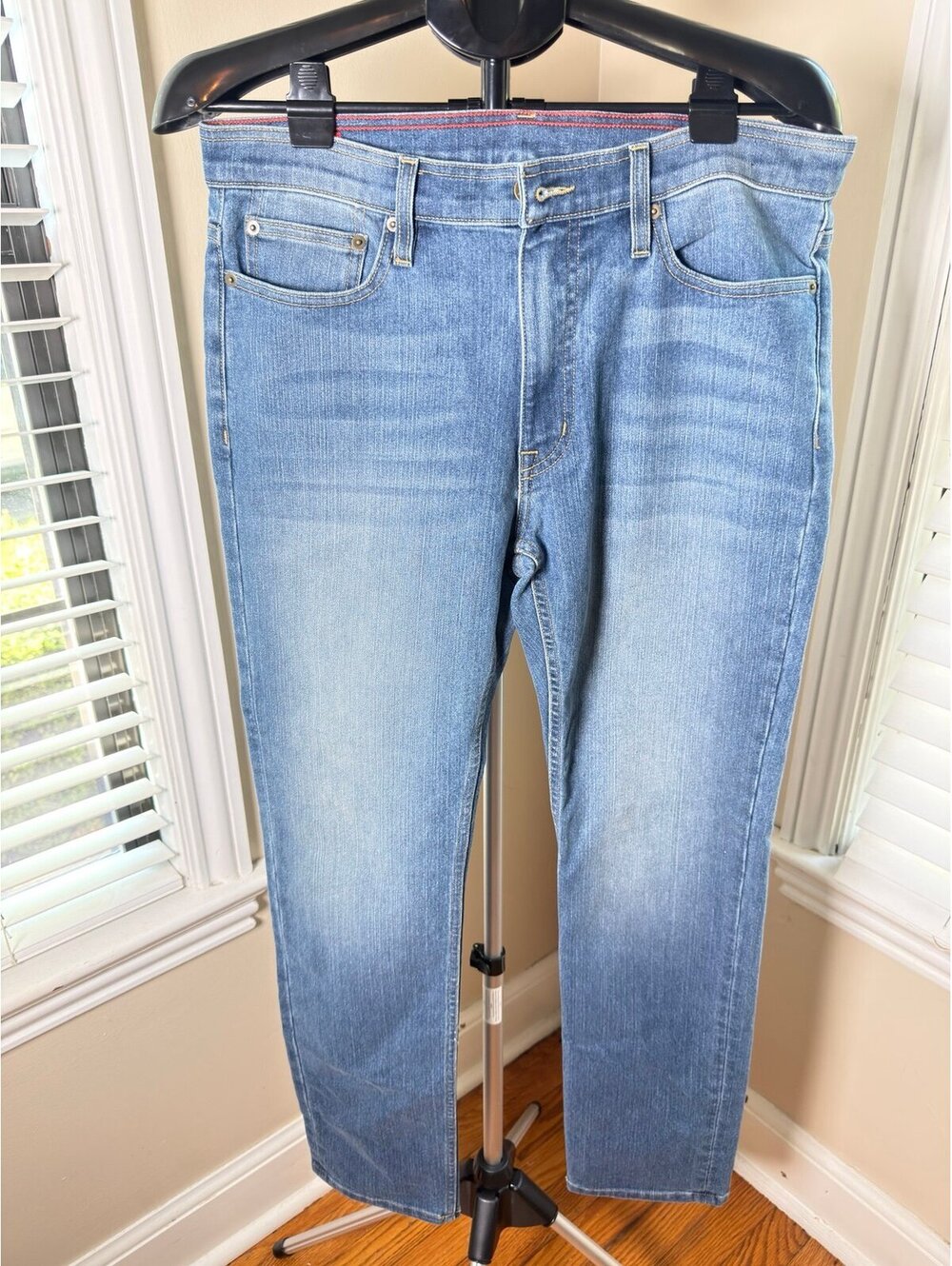 American Giant Dakota Straight Jeans Men’s 32x32 Maritime Wash Made in‎ USA